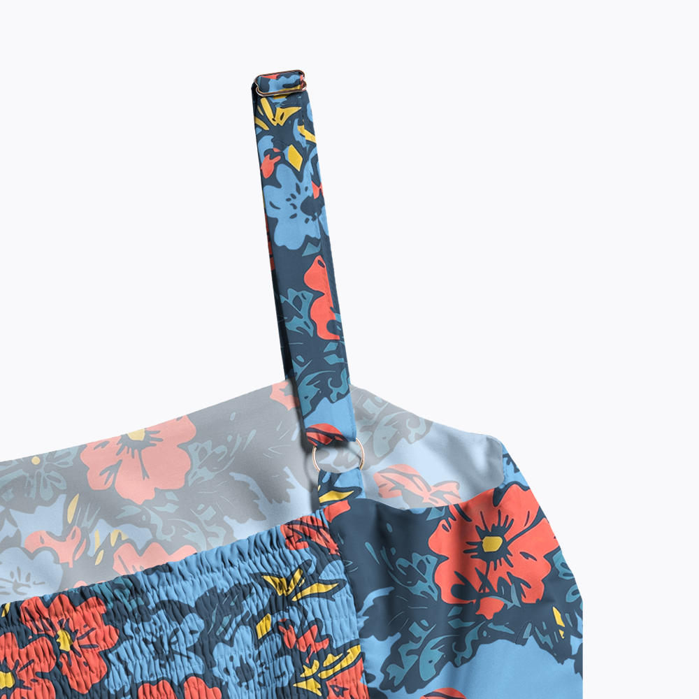 Radicalized By Basic Decency Cat Floral Feminist Maxi Dress