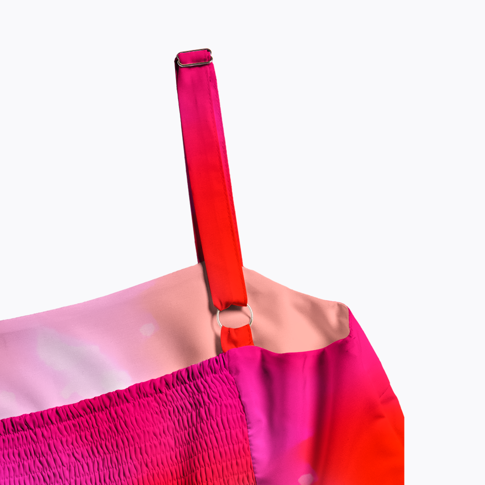 Tie Dye Rainbow Maxi Dress