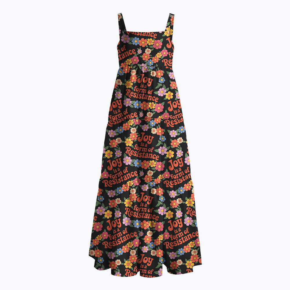 Joy Is a Form of Resistance Maxi Dress