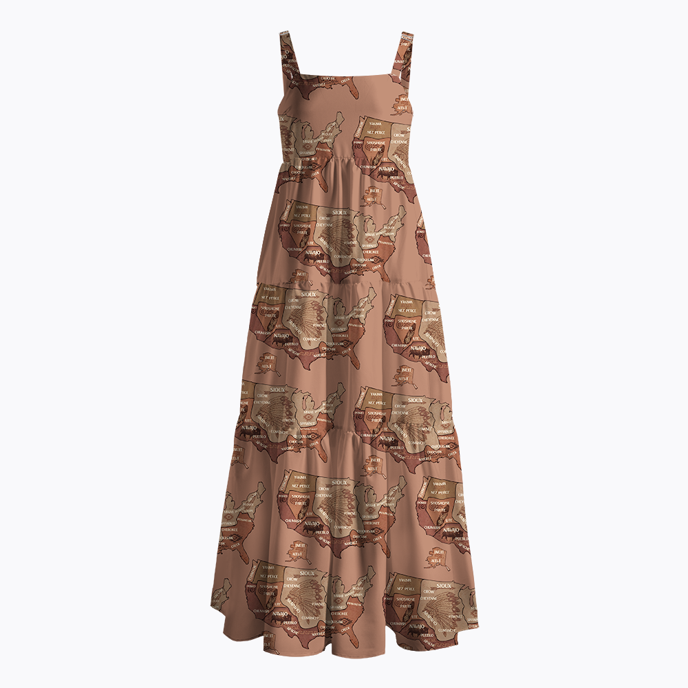 United States Without Illegal Aliens Maxi Dress