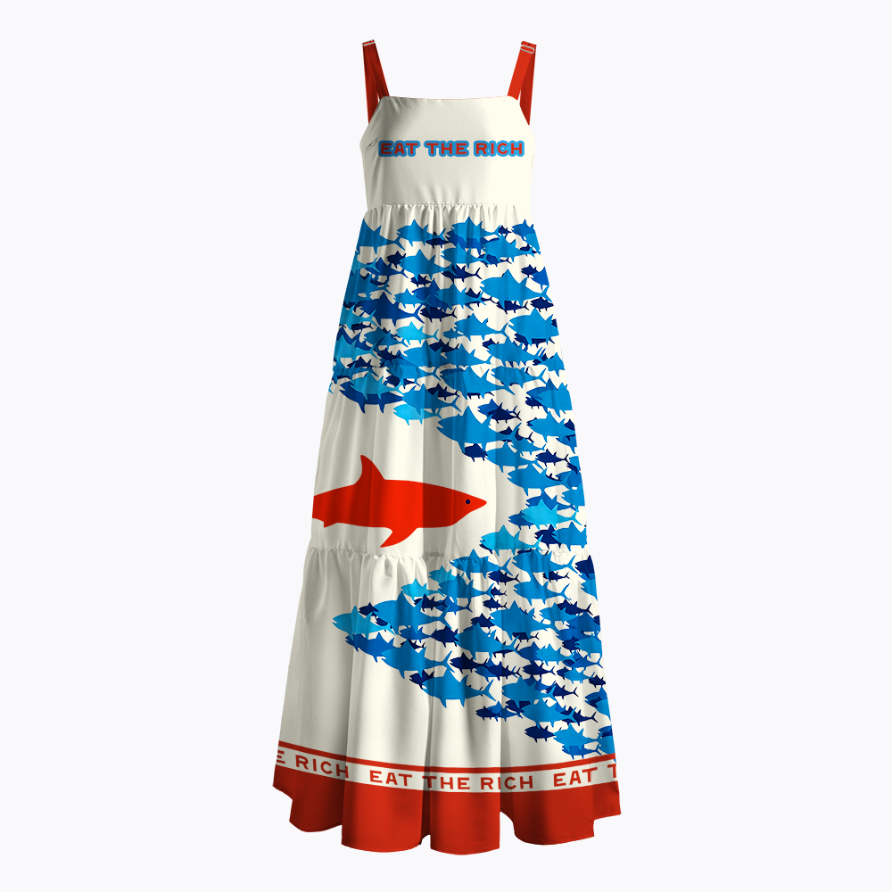 Eat the Rich Maxi Dress