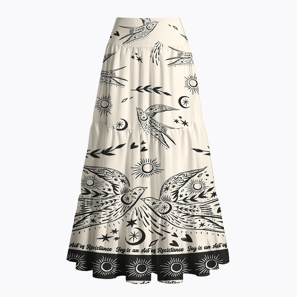 Joy is an Act of Resistance Maxi Skirt