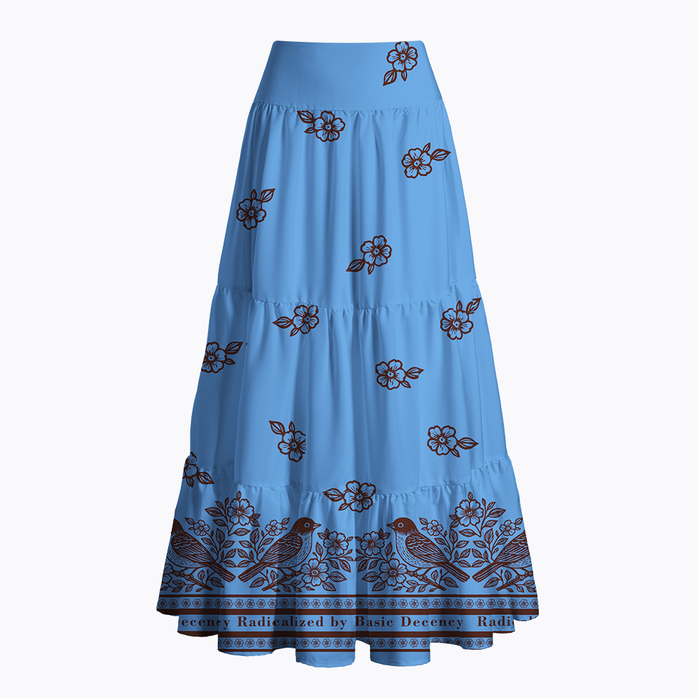 Radicalized by Basic Decency Maxi Skirt