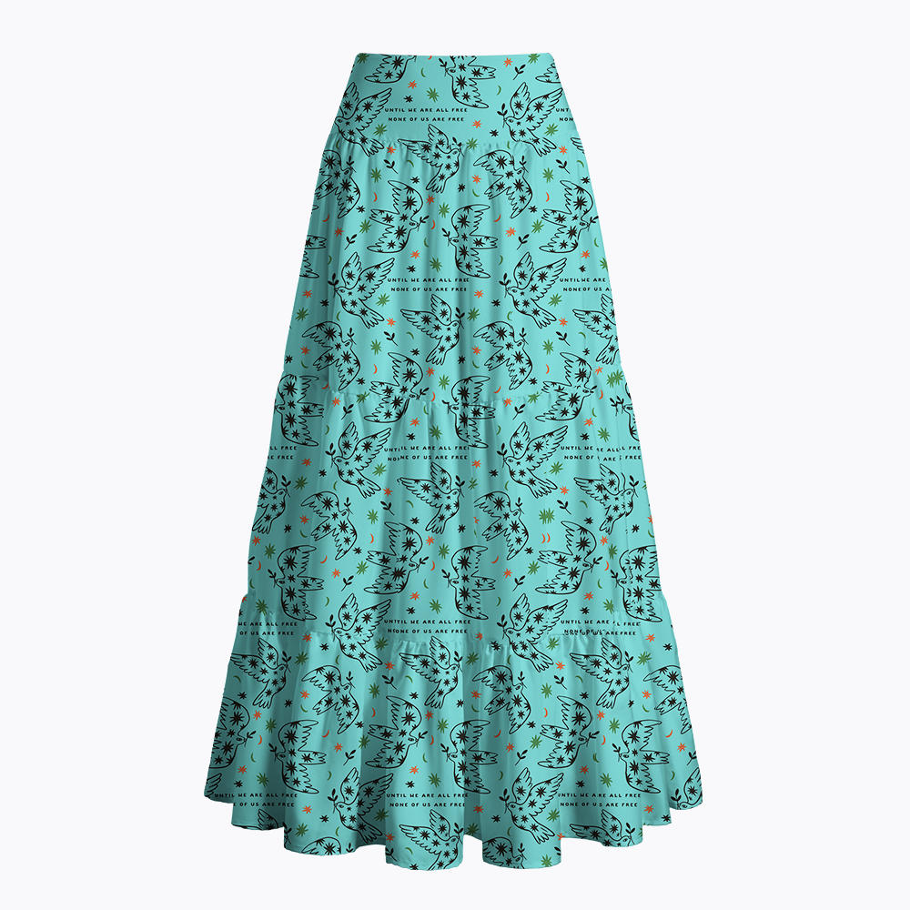 Until We are All Free None of Us are Free Maxi Skirt