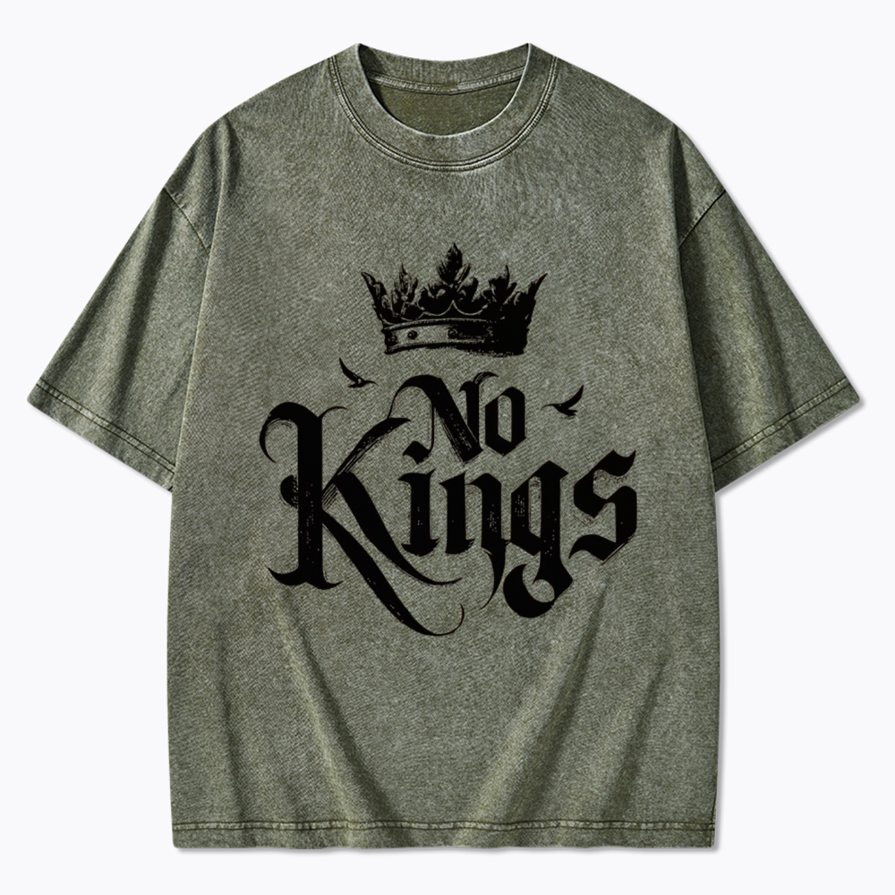 No Kings Washed T-Shirt