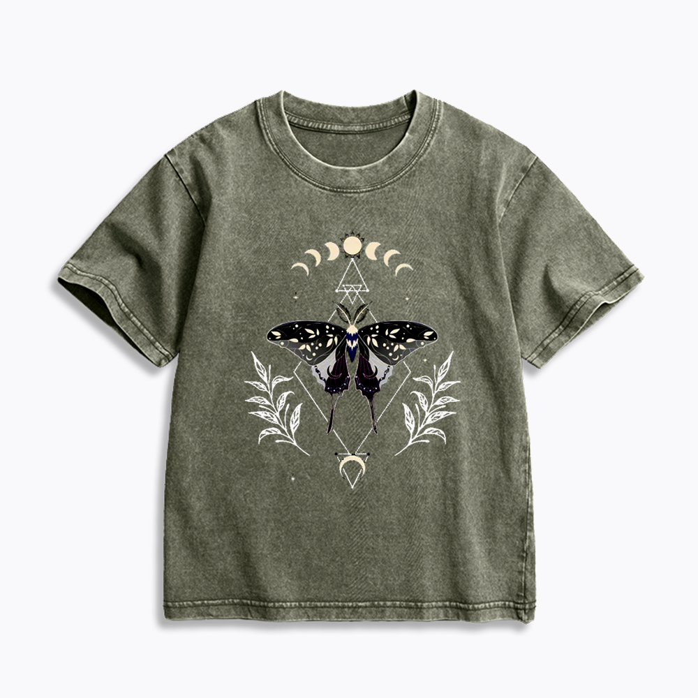 Asexual Pride Kids Washed T-Shirts