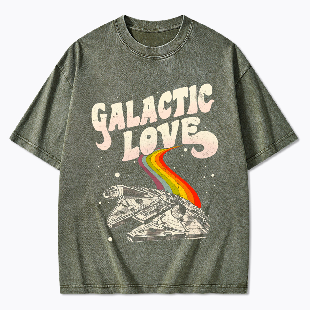 May The 4th Be With You Rainbow Washed T-Shirt