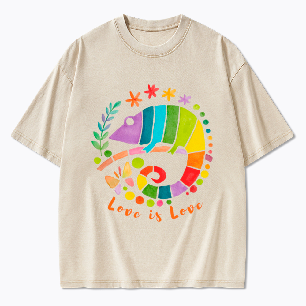 Love Is Love Love Is Universal Washed T-Shirt