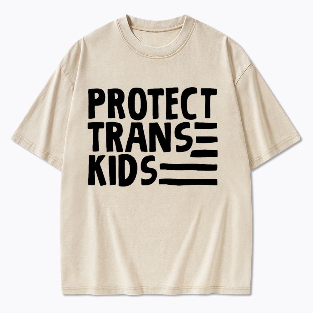 Protect Trans Washed T-Shirts
