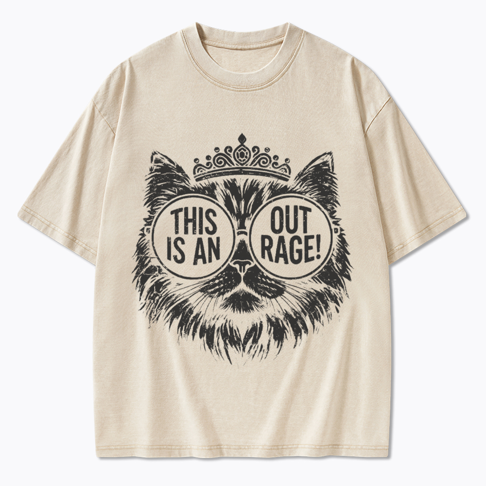 This is an Outrage Washed T-Shirt