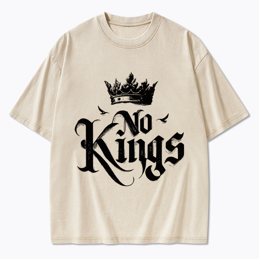 No Kings Washed T-Shirt