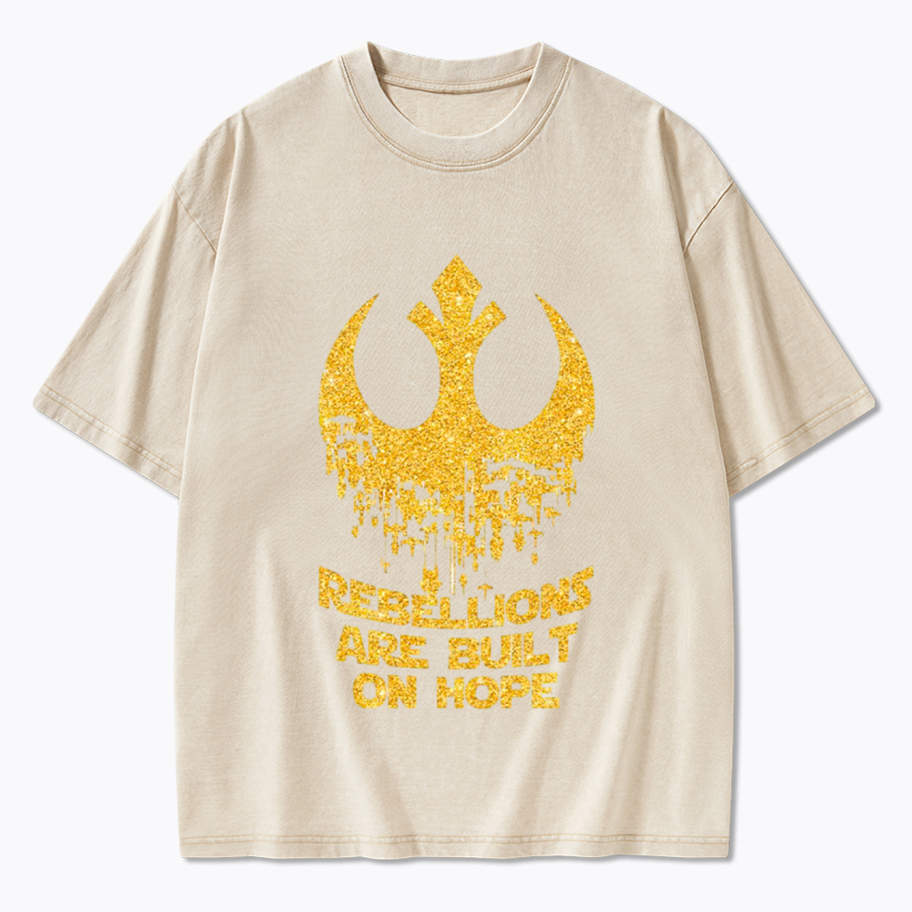 Rebellions Are Built On Hope Washed T-Shirt