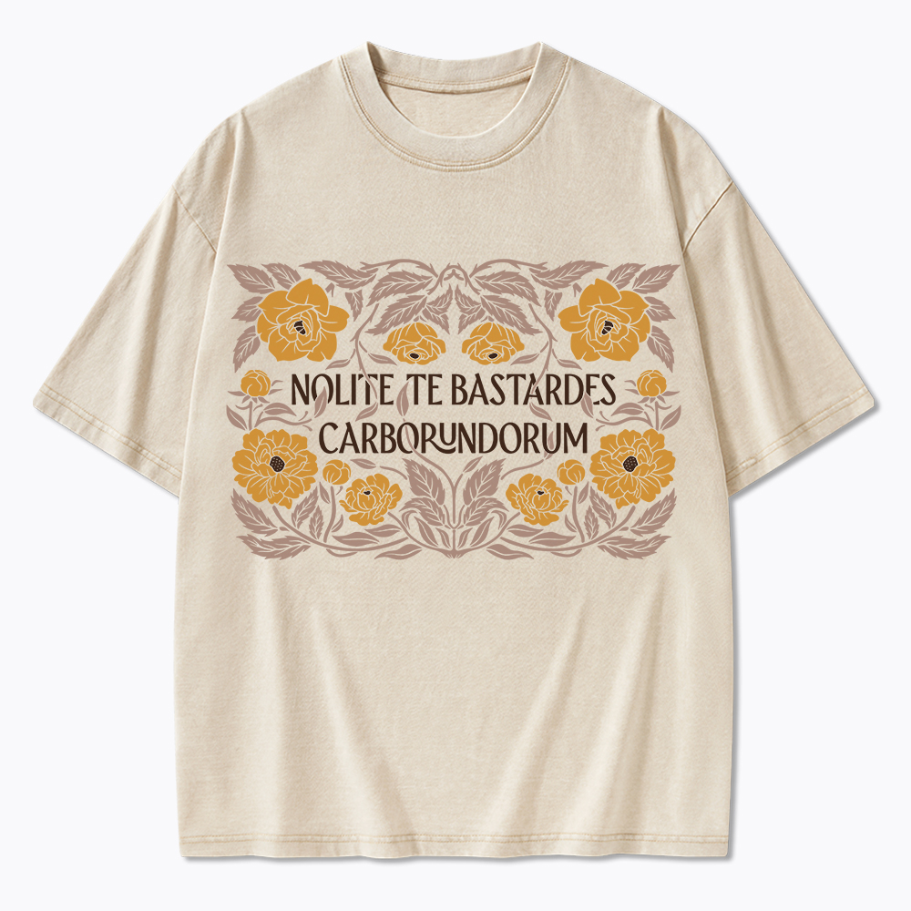 Stay Strong Floral Vintage Washed T-Shirt