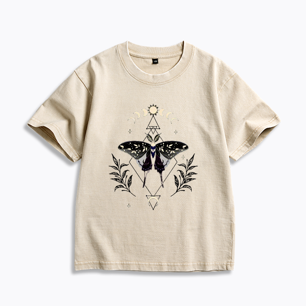 Asexual Pride Kids Washed T-Shirts