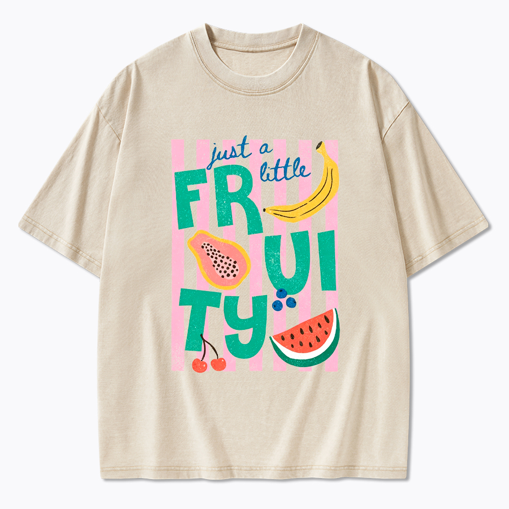 Just a Little Fruity Washed T-Shirt