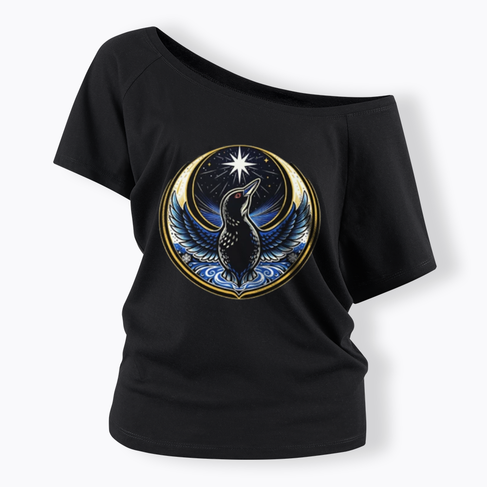 Rebel Loon Off Shoulder T-shirts