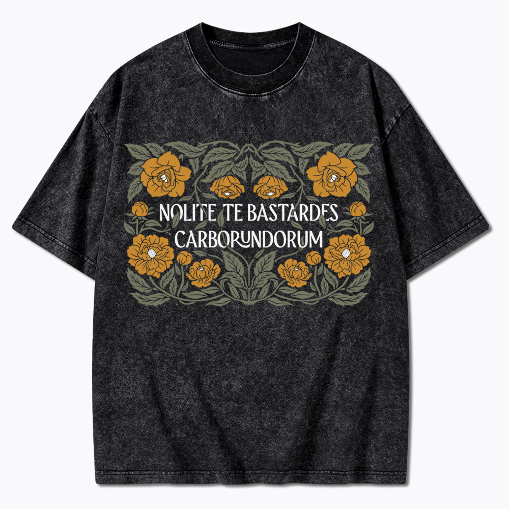 Stay Strong Floral Vintage Washed T-Shirt