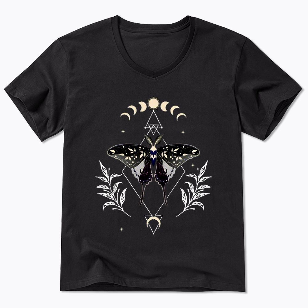 Asexual Pride V-Neck Classic T-Shirts