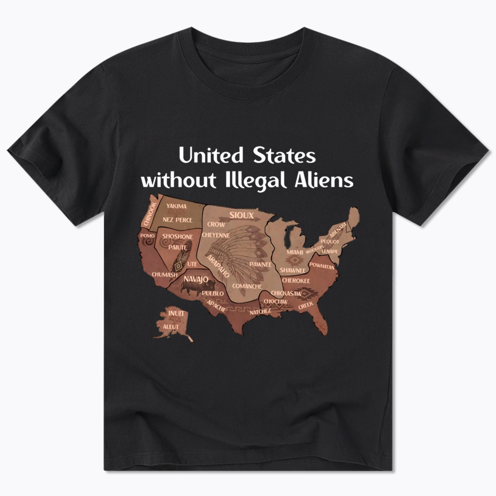 United States Without Illegal Aliens Classic T-Shirt