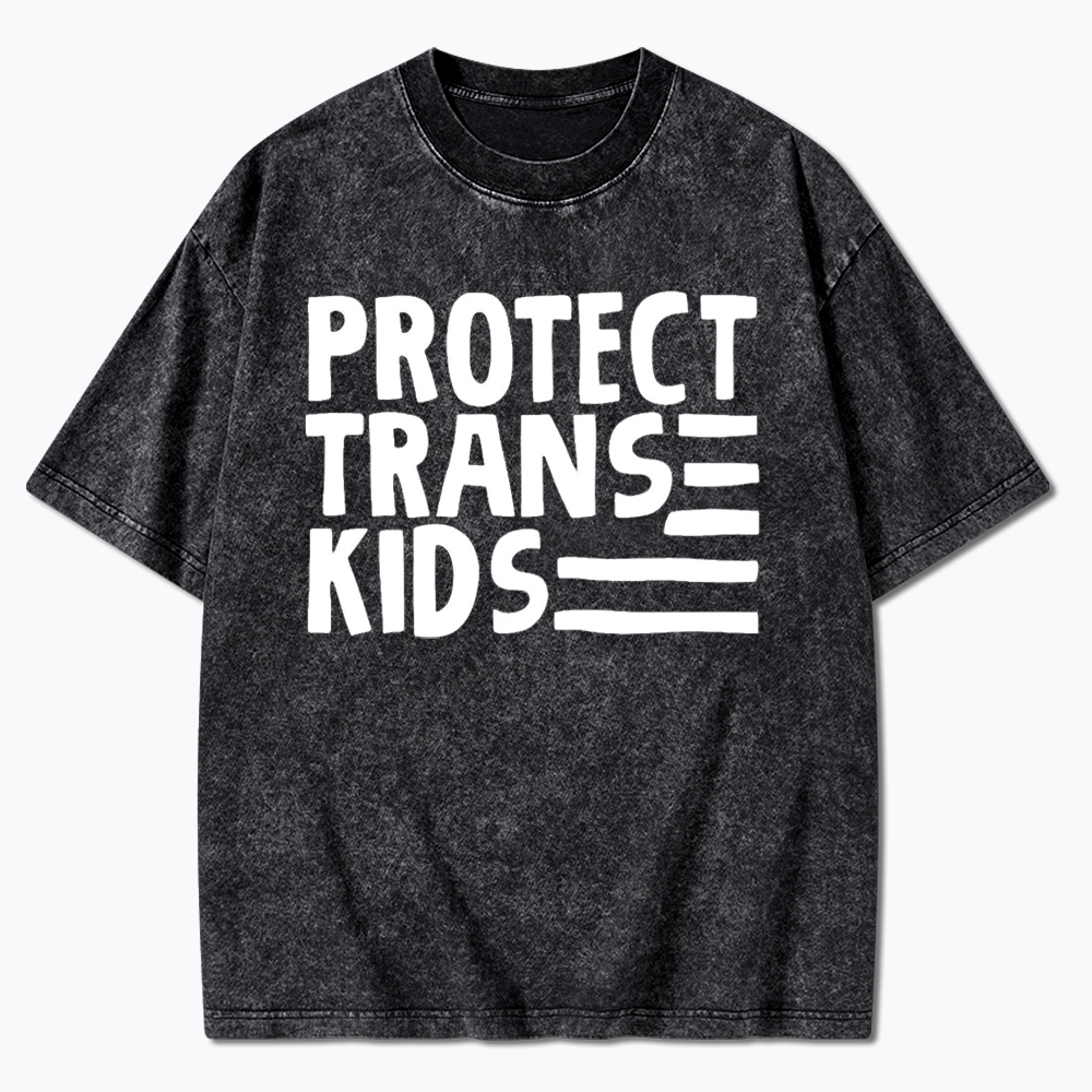 Protect Trans Washed T-Shirts