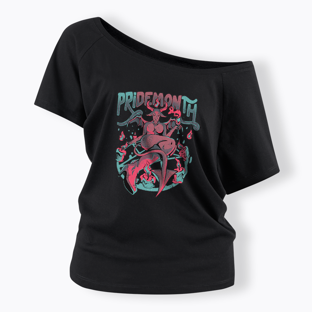 Pridemonth Off Shoulder T-shirt