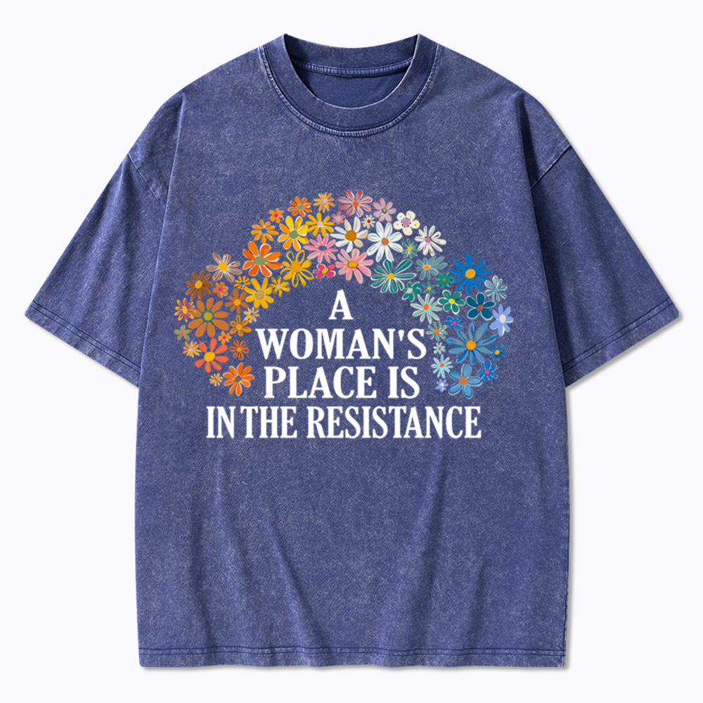 Feminist Resistance Washed T-Shirts