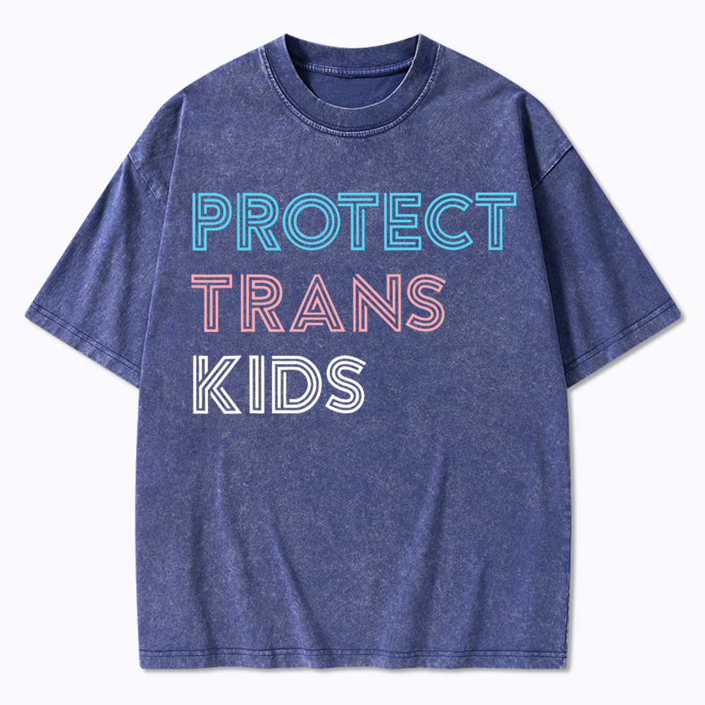 Protect Trans Washed T-Shirts