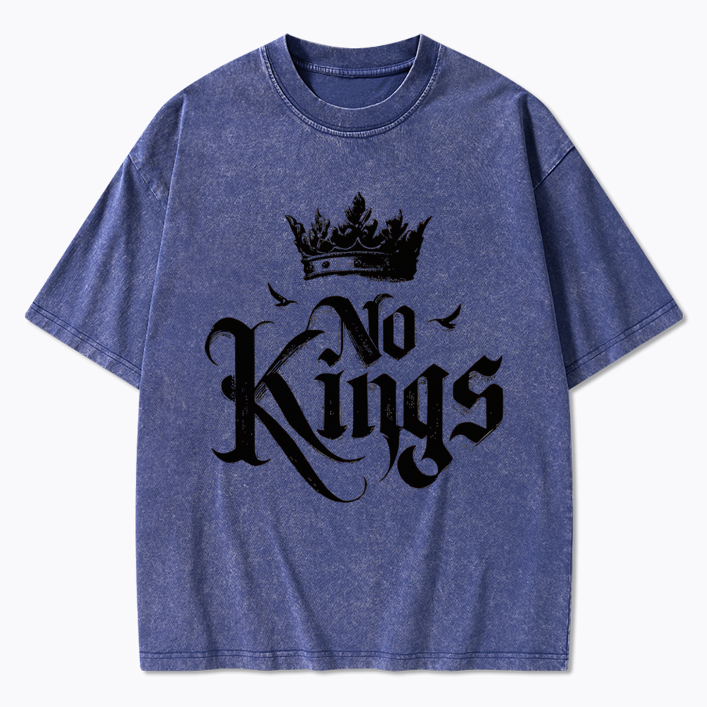 No Kings Washed T-Shirt