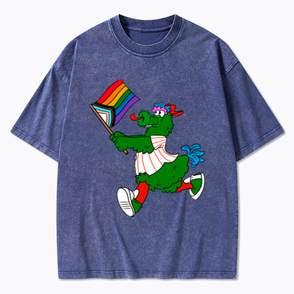 Phanatic with Pride Flag Washed T-Shirt