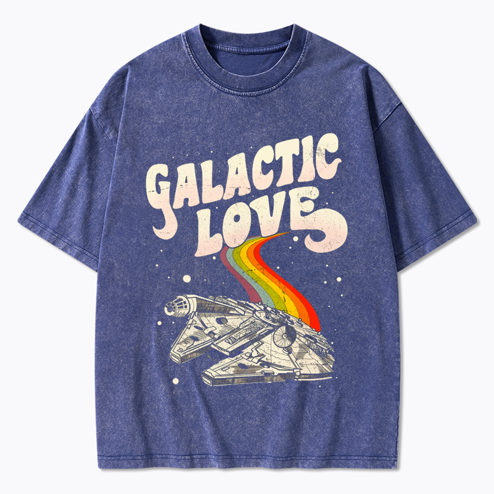 May The 4th Be With You Rainbow Washed T-Shirt
