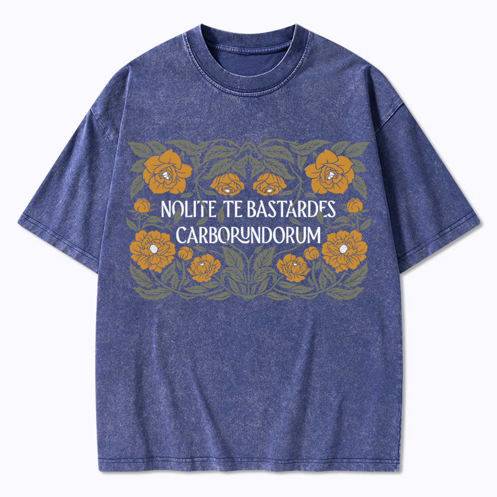 Stay Strong Floral Vintage Washed T-Shirt