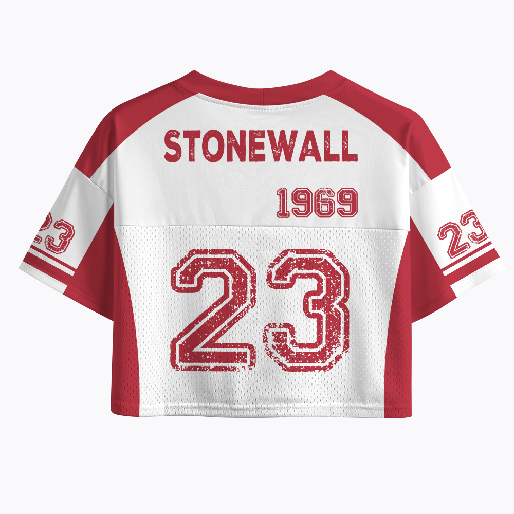 Pride 1969 Stonewall Crop Sports Jersey