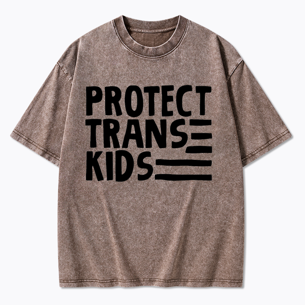 Protect Trans Washed T-Shirts