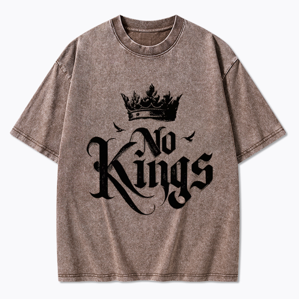 No Kings Washed T-Shirt