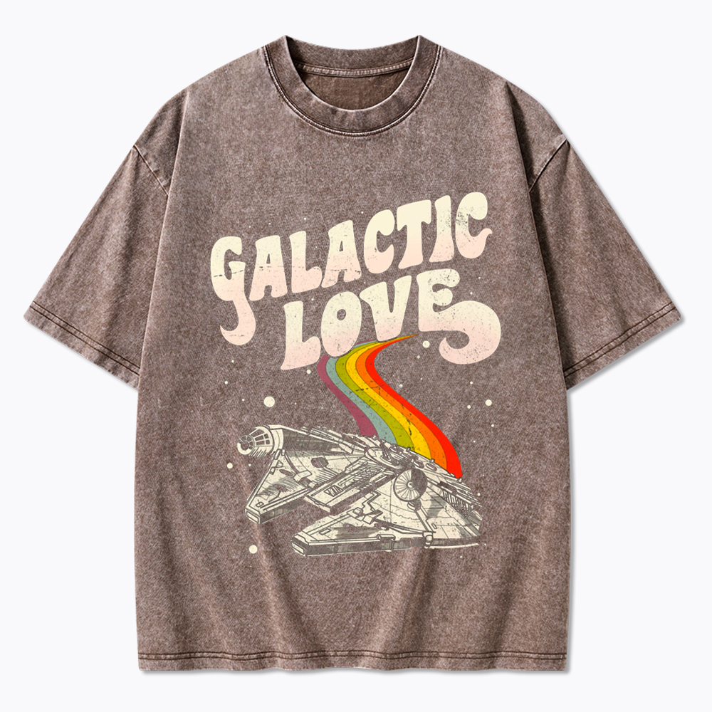 May The 4th Be With You Rainbow Washed T-Shirt