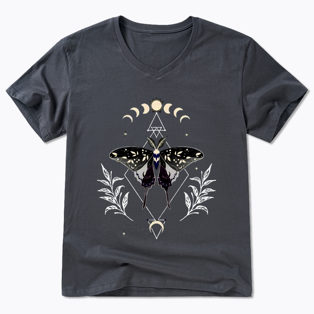 Asexual Pride V-Neck Classic T-Shirts