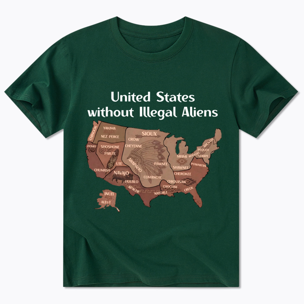United States Without Illegal Aliens Classic T-Shirt