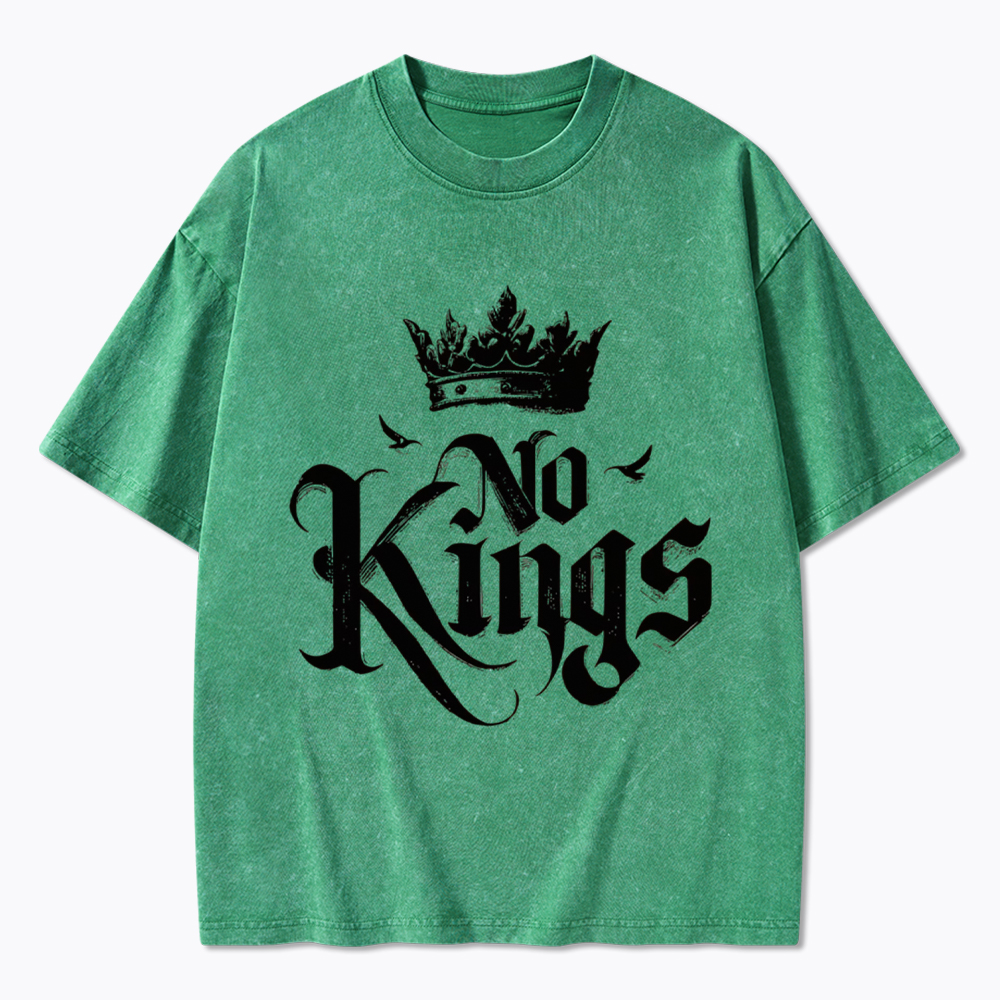 No Kings Washed T-Shirt