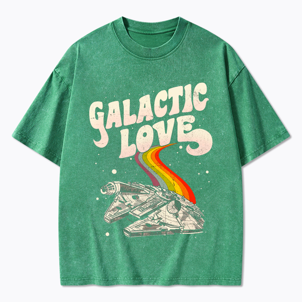May The 4th Be With You Rainbow Washed T-Shirt