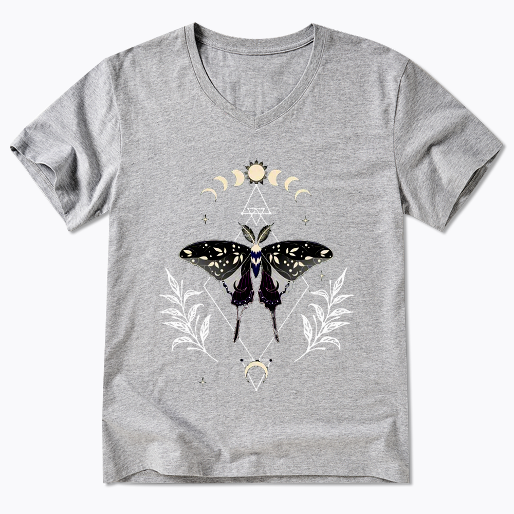 Asexual Pride V-Neck Classic T-Shirts