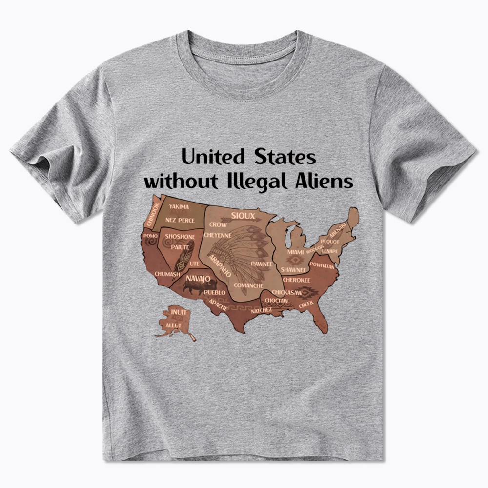 United States Without Illegal Aliens Classic T-Shirt