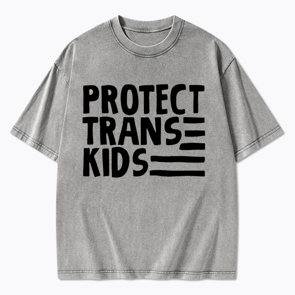 Protect Trans Washed T-Shirts