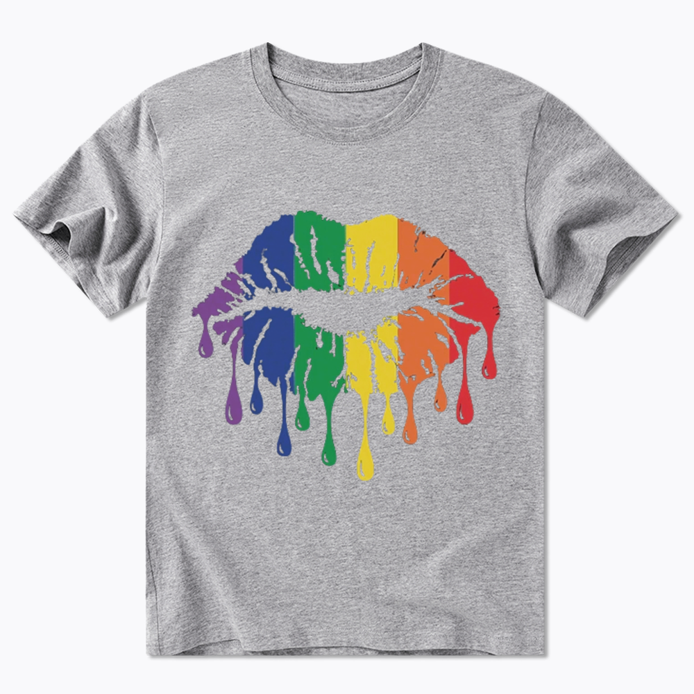 Rainbow Lips Classic T-Shirt