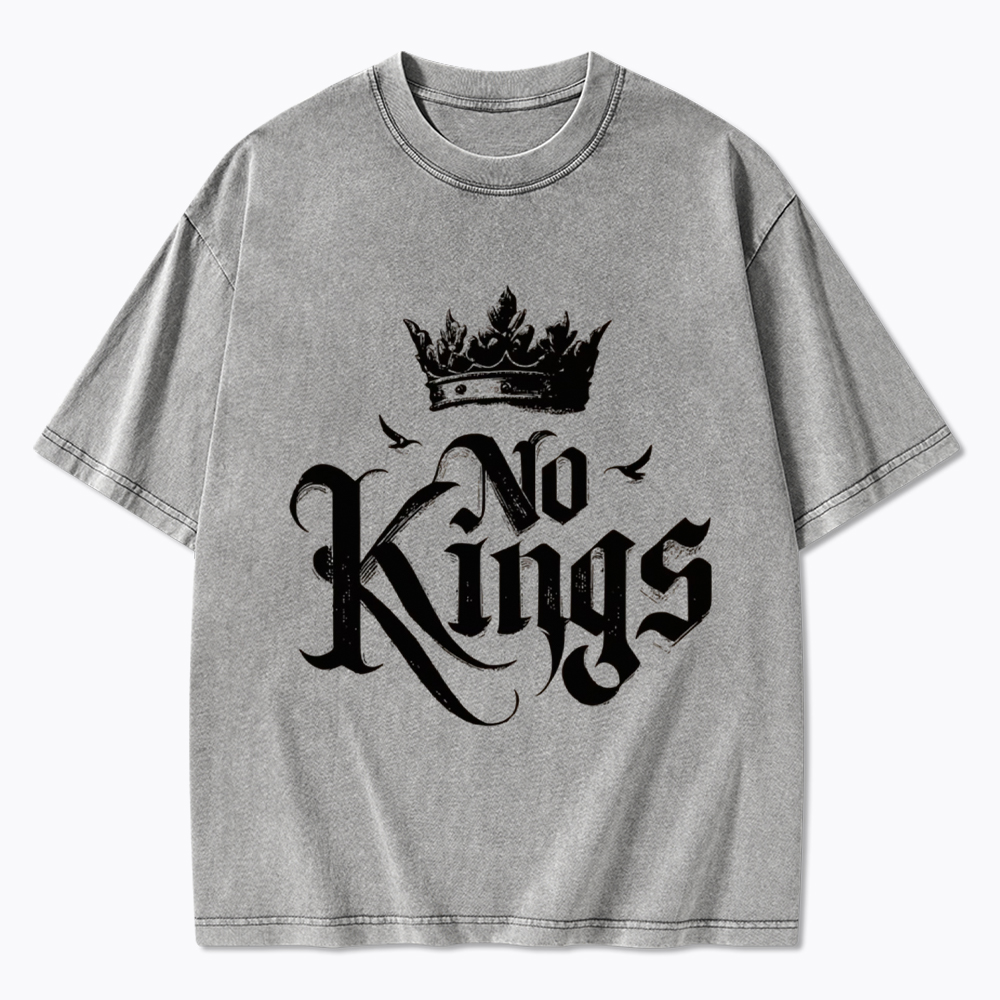 No Kings Washed T-Shirt