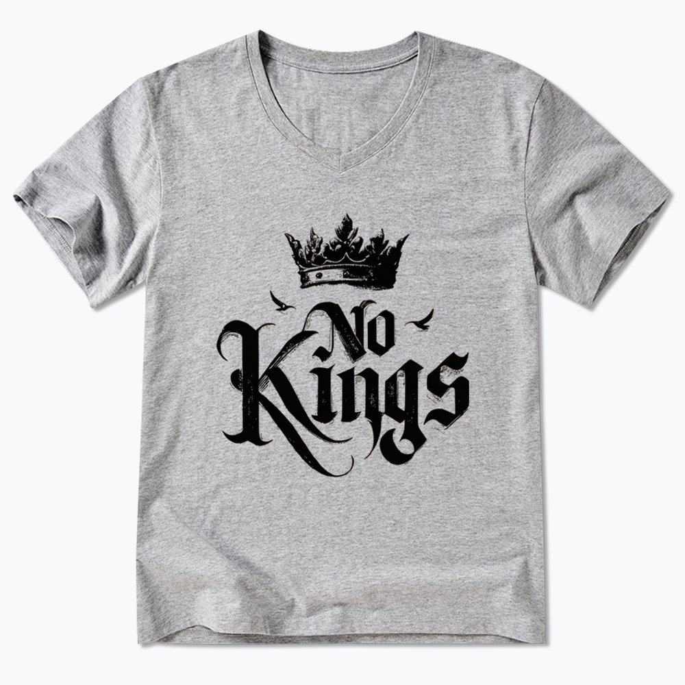 No Kings V-Neck Classic T-Shirt