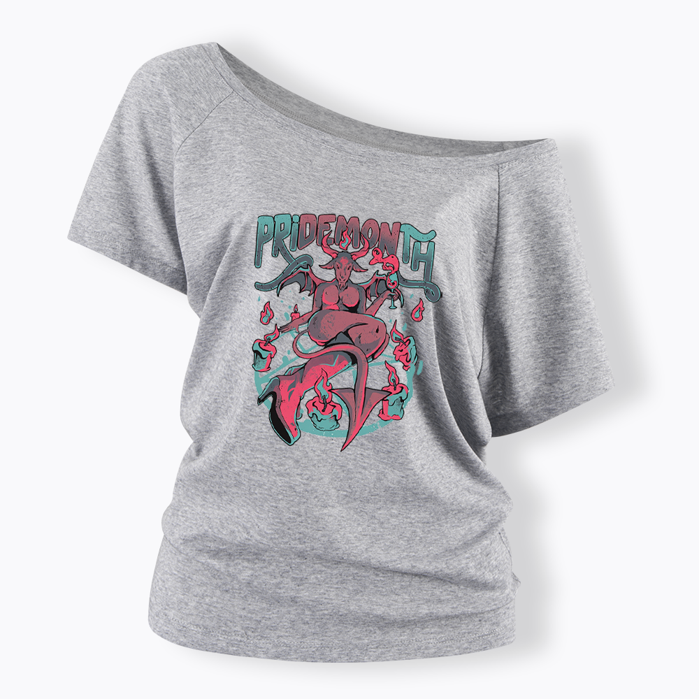 Pridemonth Off Shoulder T-shirt
