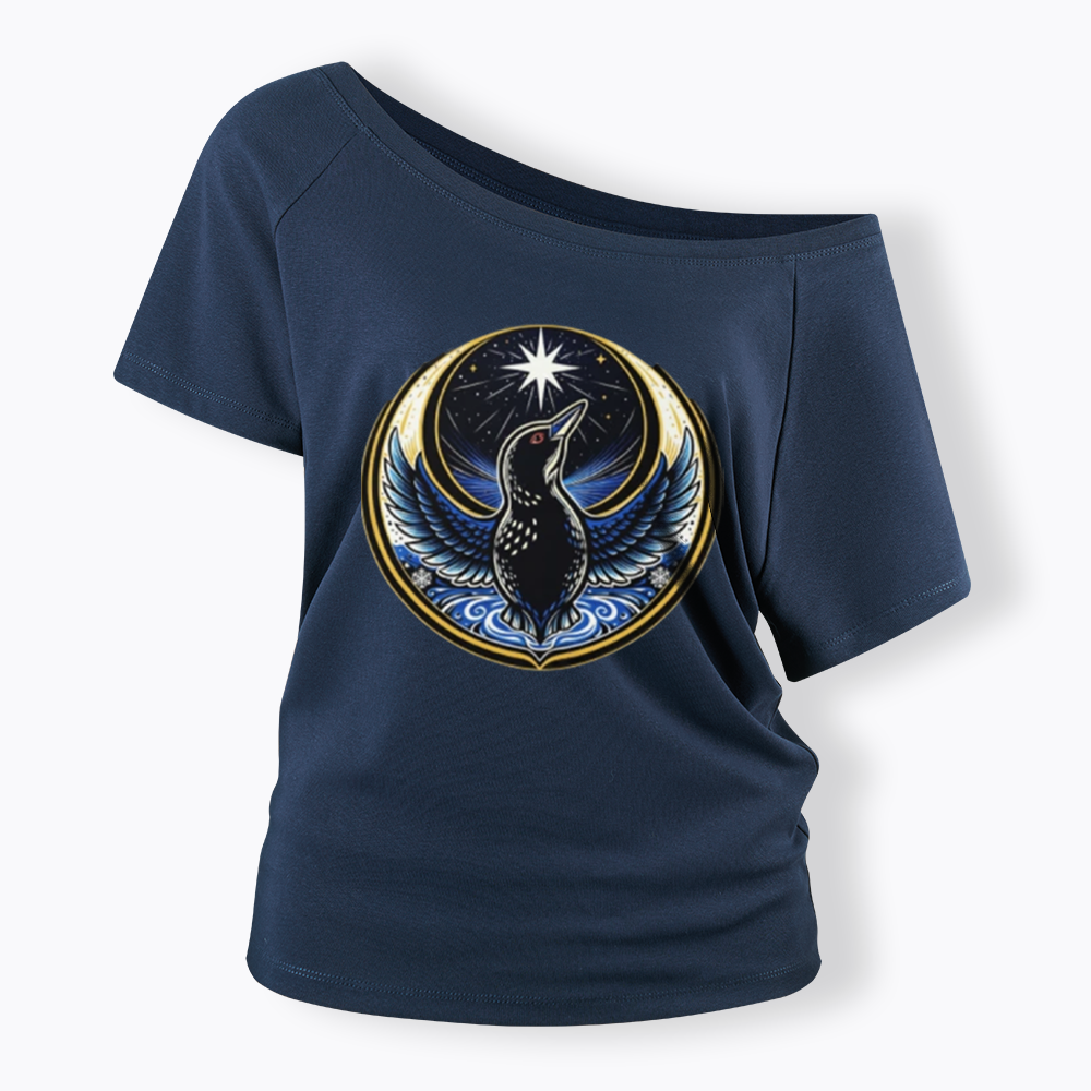 Rebel Loon Off Shoulder T-shirts