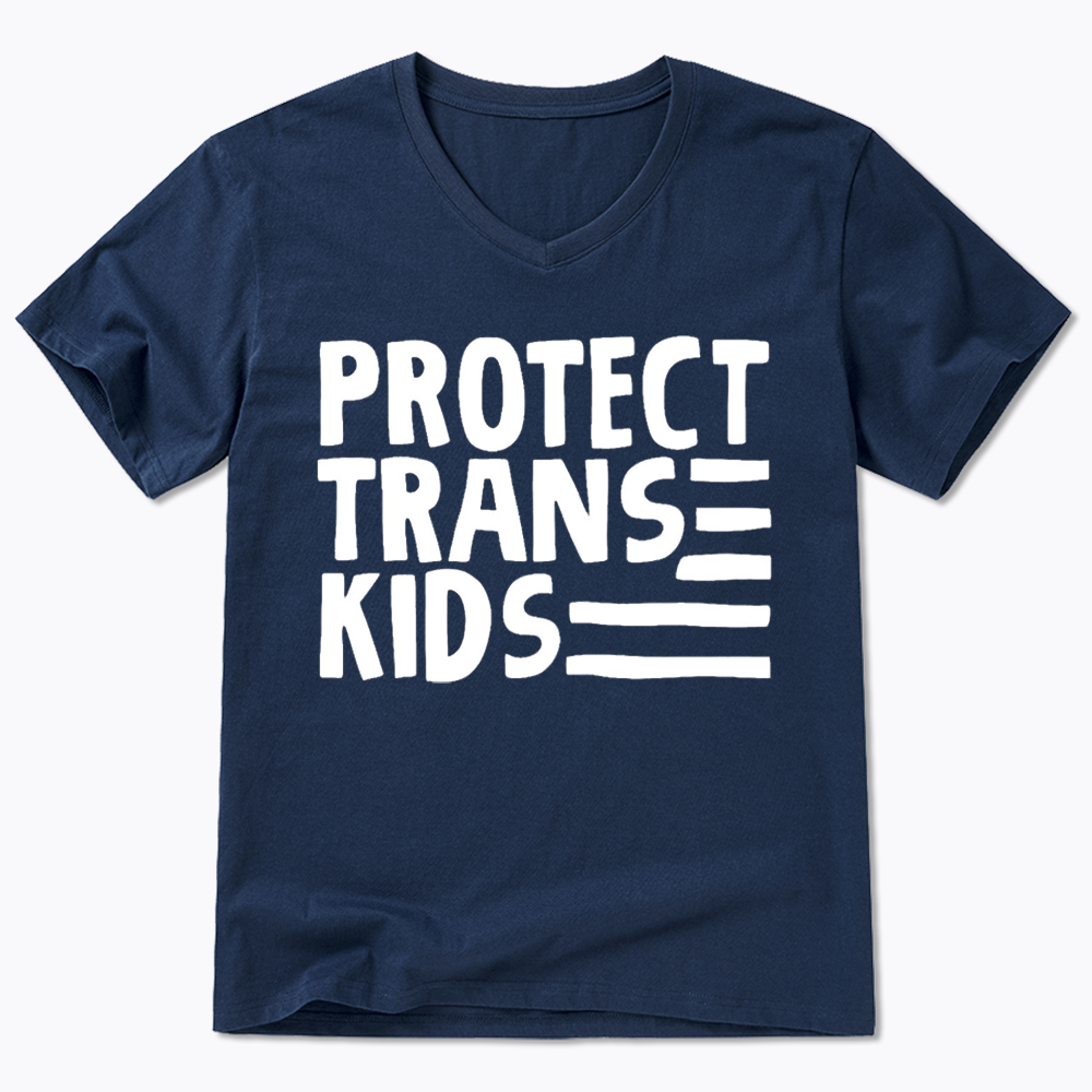 Protect Trans V-Neck Classic T-Shirts