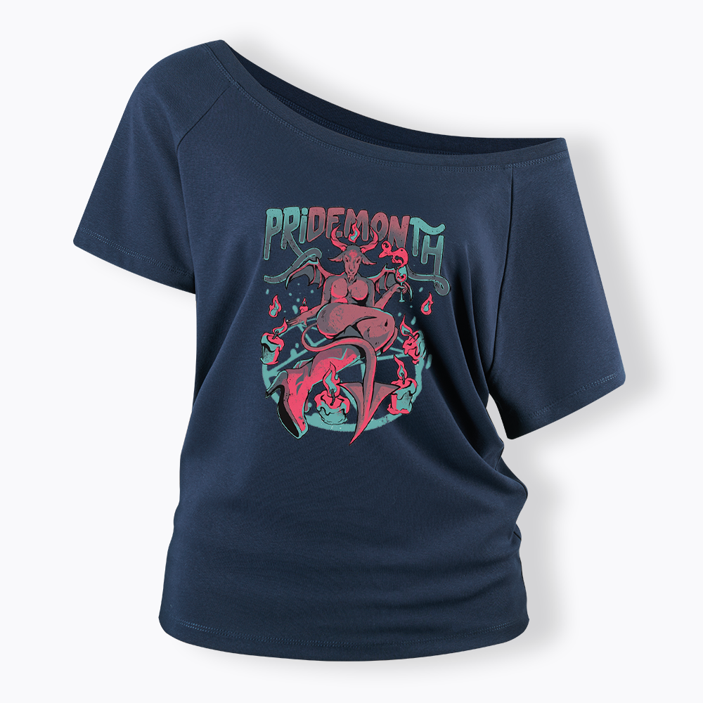 Pridemonth Off Shoulder T-shirt