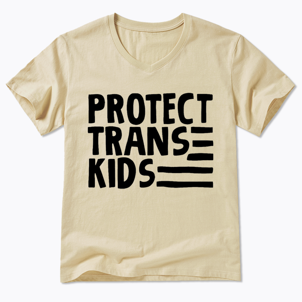 Protect Trans V-Neck Classic T-Shirts